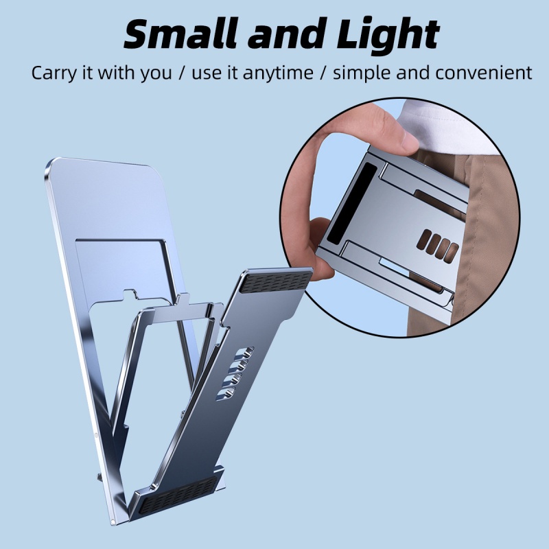 Giá đỡ điện thoại GUUGEI bằng kim loại ABS có thể gấp gọn tiện lợi