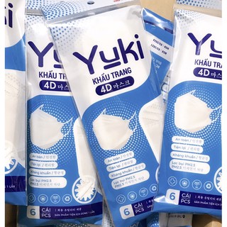 Khẩu trang 4D Yuki