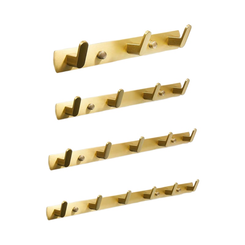 Móc Treo Khăn Tắm / Mũ / Chìa Khóa Bằng Nhôm Tiết Kiệm Không Gian Tiện Dụng