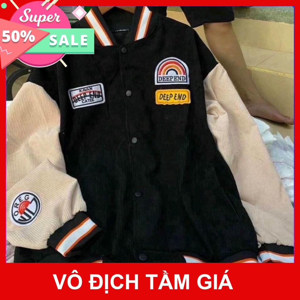 Áo khoác bomber nữ nam in logo cầu vồng, áo bomber chất nhung tăm hàng xịn,tốt,bền Q&amp;P