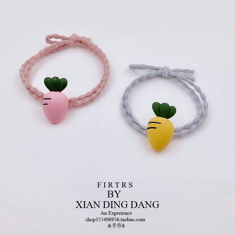 Dây Buộc Tóc Hình Củ Cà Rốt Xinh Xắn