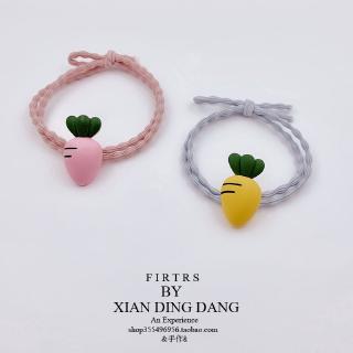 Dây buộc tóc hình củ cà rốt xinh xắn