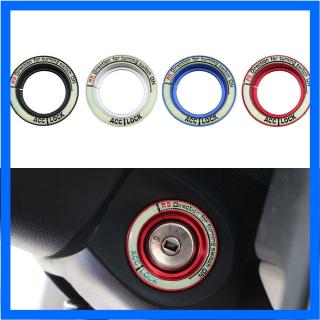 Vòng trang trí ổ cắm chìa khóa xe hơi nhiều màu sắc cho Ford Focus Everest Ranger Kuga 2012-2018 2019