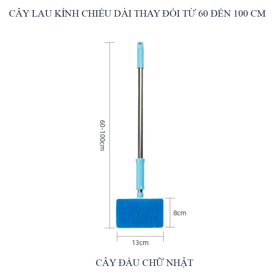 Cây lau kính vệ sinh chà bể hồ cá thủy sinh - Cây chùi hồ thủy sinh hồ cá - dài 47cm