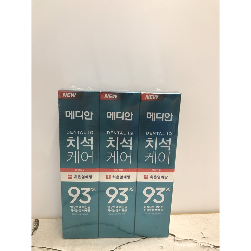 Kem đánh răng MEDIAN 93% làm trắng răng, giảm ê buốt, bảo vệ răng và lợi hàng nội địa Hàn Quốc