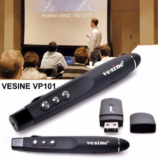 [Chính Hãng]Bút trình chiếu slide powerpoint laser Vp101-Bút thuyết trình laze giảng dạy Vesine VP101 cao cấp chính hãng
