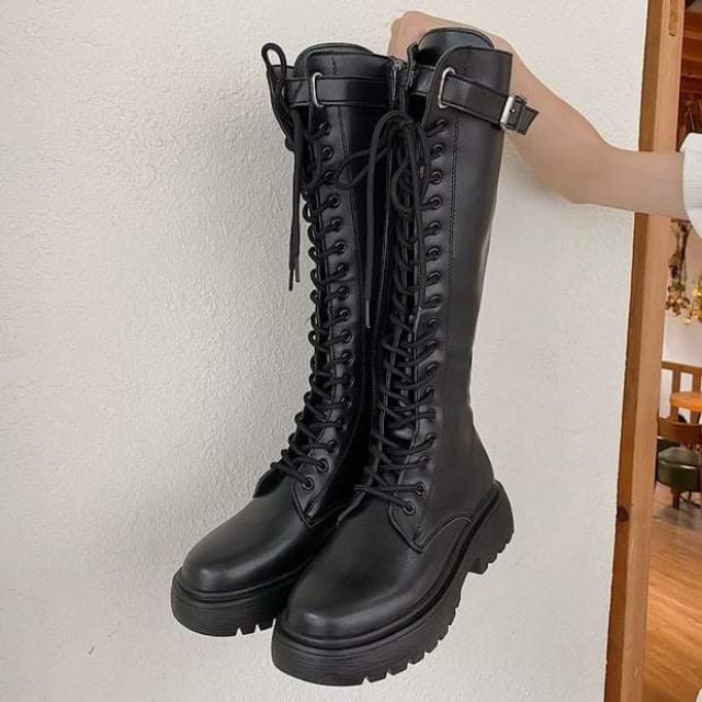 (HÀNG CÓ SẴN - ẢNH THẬT FEEDBACK) KOREA VIBE BOOTS - BỐT ĐÙI ULZZANG CỔ CAO PHONG CÁCH HÀN QUỐC