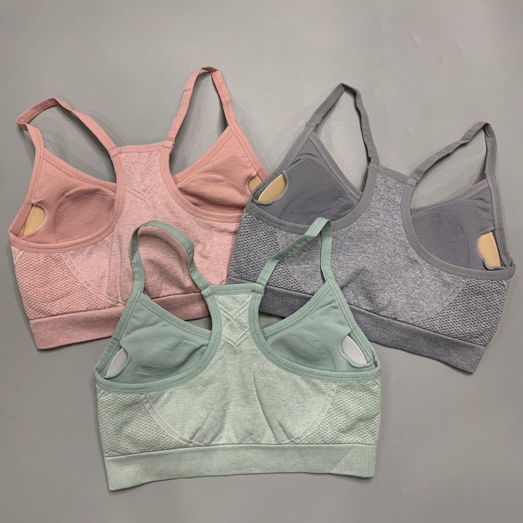 Áo Bra Tập Gym Yoga Nữ RB Nhiều Mẫu Hàng Xuất Dư Cao Cấp Chất Dệt Kim Co Giãn Tốt