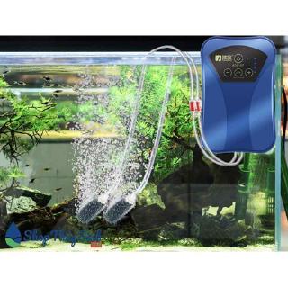 Máy Sủi Oxy Tích Điện AquaBlue ADP 09 siêu êm cho hồ cá