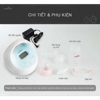 Máy hút sữa điện đôi Spectra S1 Plus (Hospital Grade) [CHÍNH HÃNG]