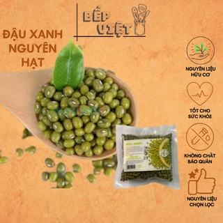 Đậu xanh nguyên hạt hữu cơ ichii , đậu xanh nguyên hạt organic gói 500g