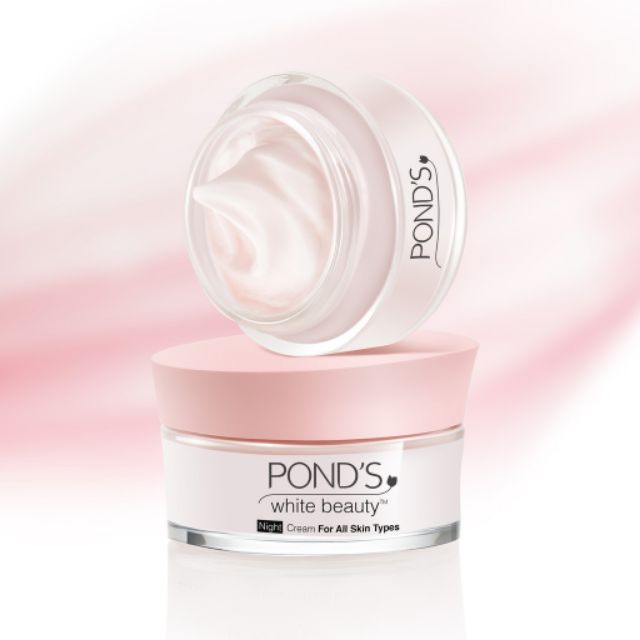 Pond's. Kem dưỡng trắng pond's ban đêm, ban ngày