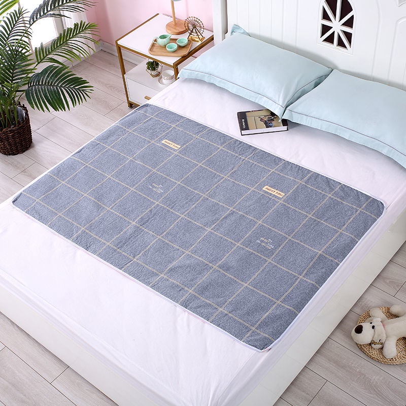 Tấm đệm cotton tự động chống thấm nước có thể giặt sạch cho người già