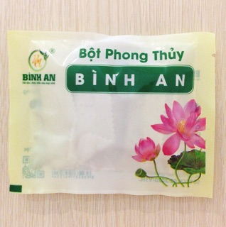 Bột tắm phong thủy bình an ( tặng túi gấm )