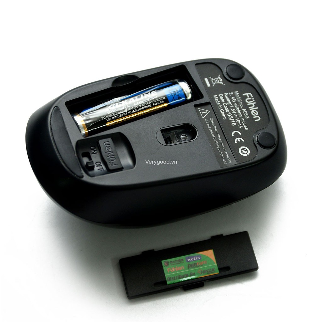 Chuột không dây Fulen A06 chât lượng cao, cute dễ thương bảo hành 12 tháng PUKIGO FL06