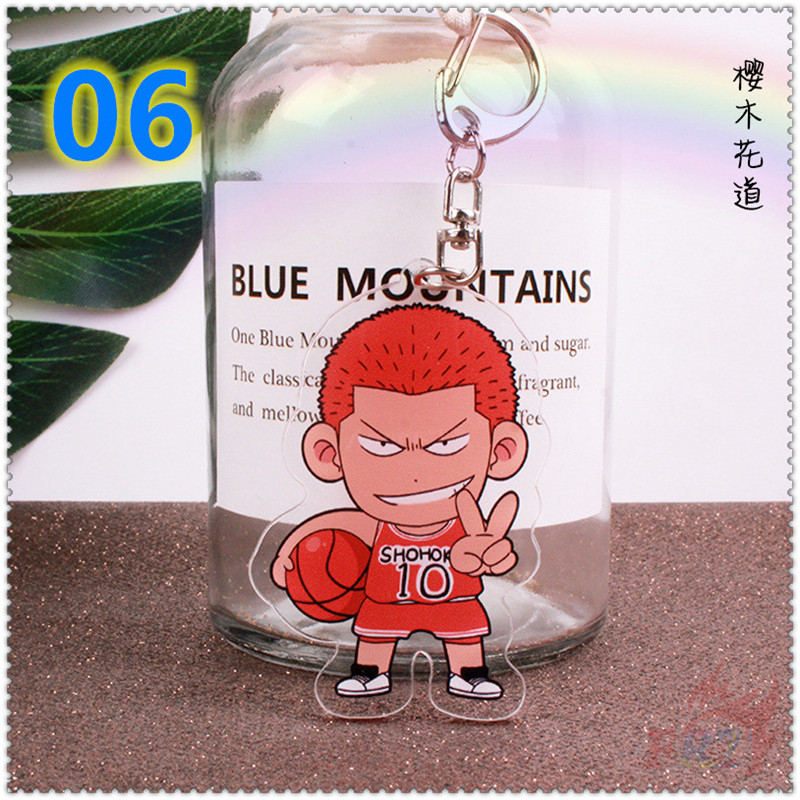 1 Móc Khóa Hình Nhân Vật Hoạt Hình Slam Dunk
