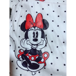 Váy trắng chấm bi Minnie điệu đà