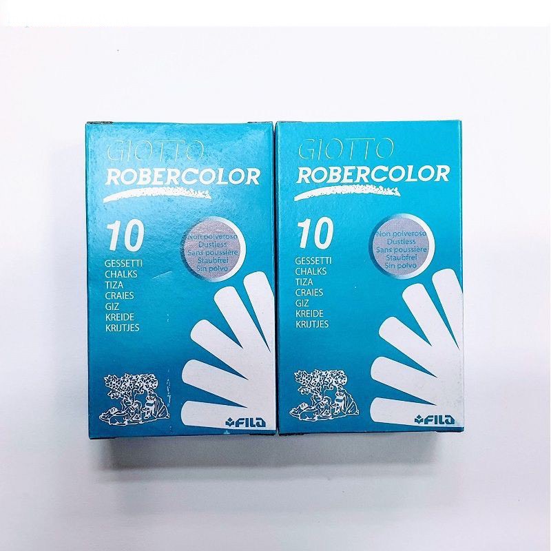 Combo 5 hộp Phấn trắng không bụi Pháp GIOTTO ROBERCOLOR