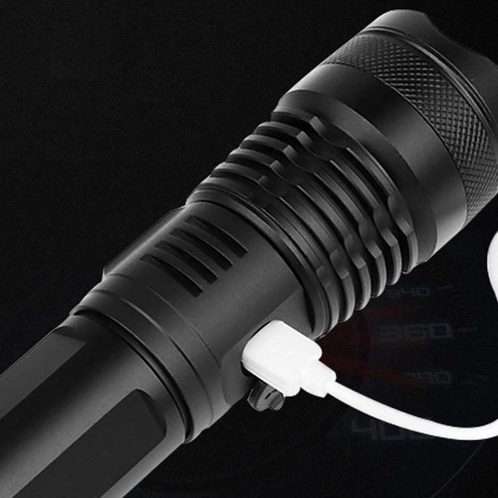 Đèn Pin Bóng LED Siêu Sáng Chống Thấm Nước Sử Dụng Cổng USB Chất Lượng Cao