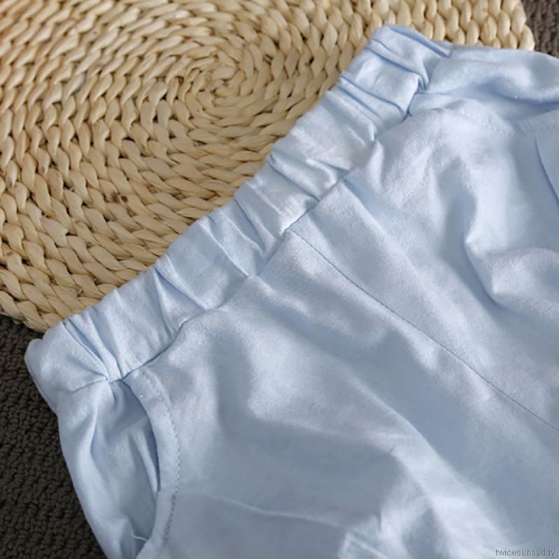 Set quần áo mùa hè xinh xắn dành cho bé gái