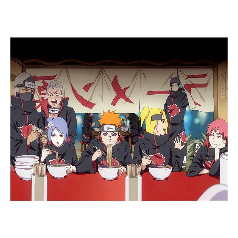 Thảm Treo Tường Trang Trí Phòng Khách / Phòng Ngủ Hình Anime Naruto Độc Đáo