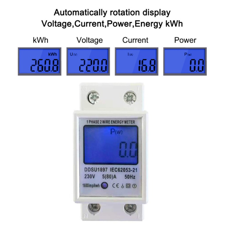 Thiết Bị Đo Điện Áp Dòng Điện kWh Kỹ Thuật Số