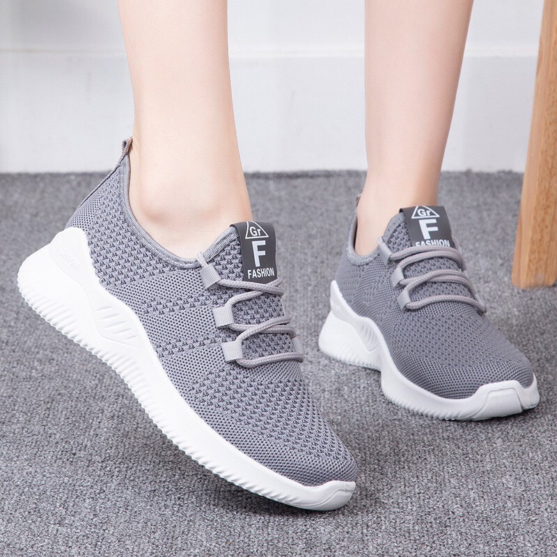 Giày Nữ Thể Thao Kiểu Dáng Mới, Sử Dụng Đa Năng Chạy Bộ Thể Dục, Tập Gym Đi Chơi / Chữ F Hàng Cao Cấp