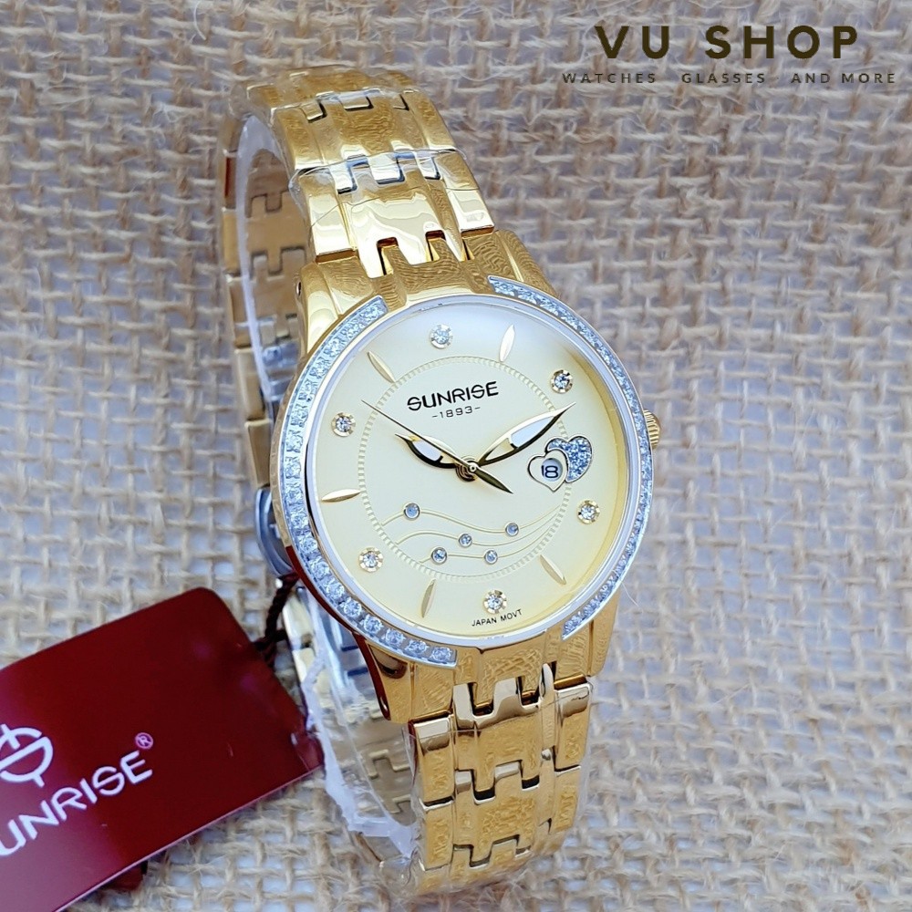 Đồng hồ nữ SUNRISE 9804AA Chính hãng