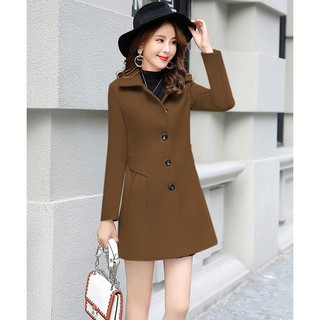 Áo khoác Dạ Dáng Dài 4 nút