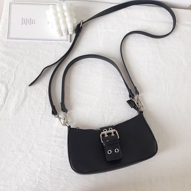 Video sẵn Túi kẹp nách đen có khóa gập S003 | BigBuy360 - bigbuy360.vn