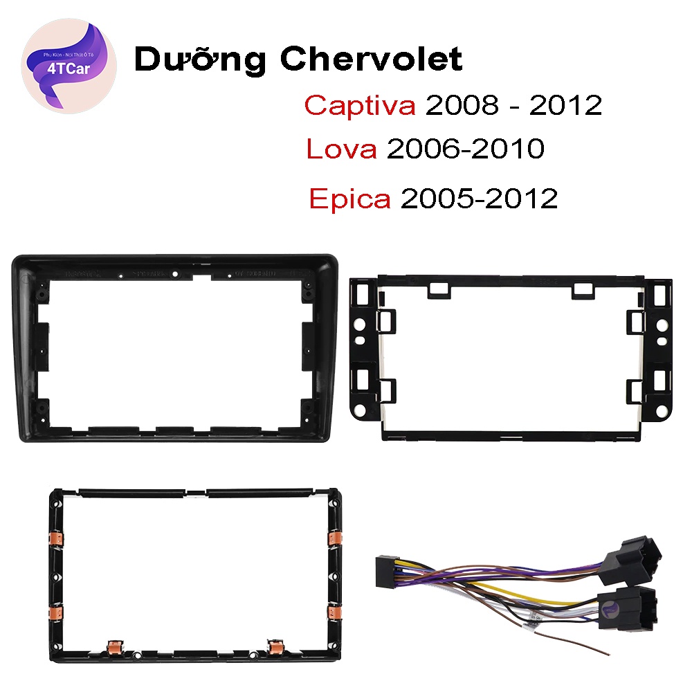 Mặt dưỡng Chevrolet Captiva 2008-2012 (9 inch)