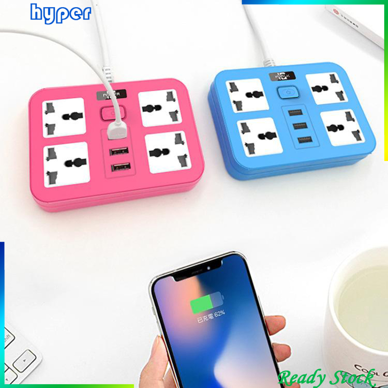 Ổ Cắm Điện 3 Cổng Usb 1.8m | BigBuy360 - bigbuy360.vn