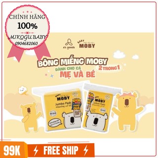 BÔNG MIẾNG MOBY 50G/150G ❤️ MỀM MẠI ❤️ AN TOÀN
