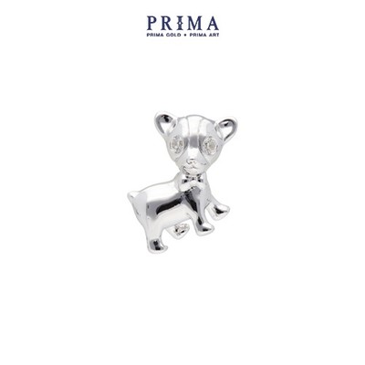 PRIMA Bông Tai Kim Cương -  18K - Cún đáng yêu (1 chiếc)  - BST Mono Chic - 105E1236