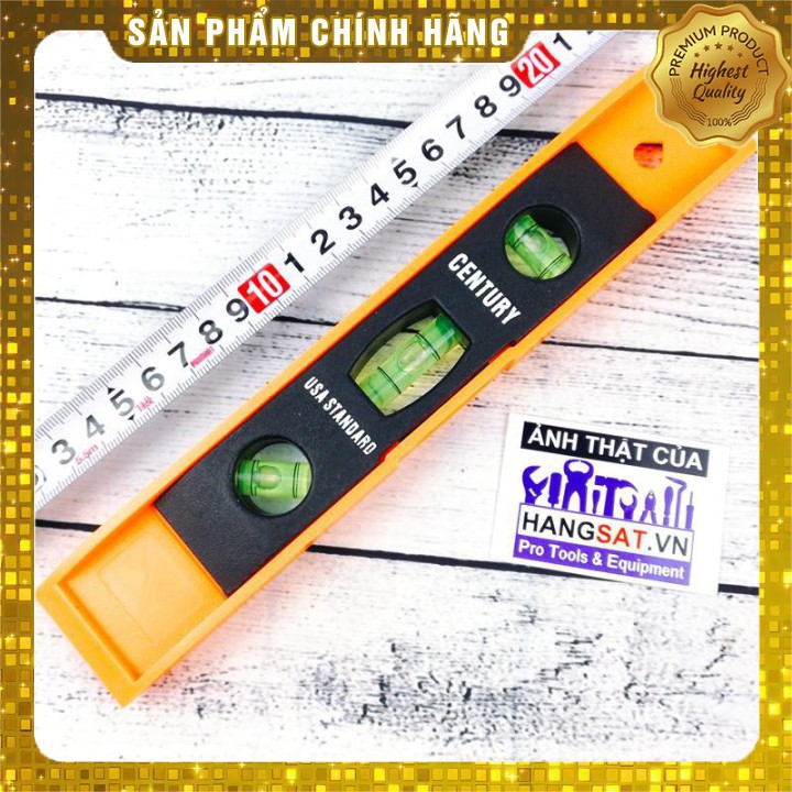 [Mã SFP-55880557 giảm 10k đơn 150k] Thước Nivo - Thước thuỷ 20cm siêu gọn