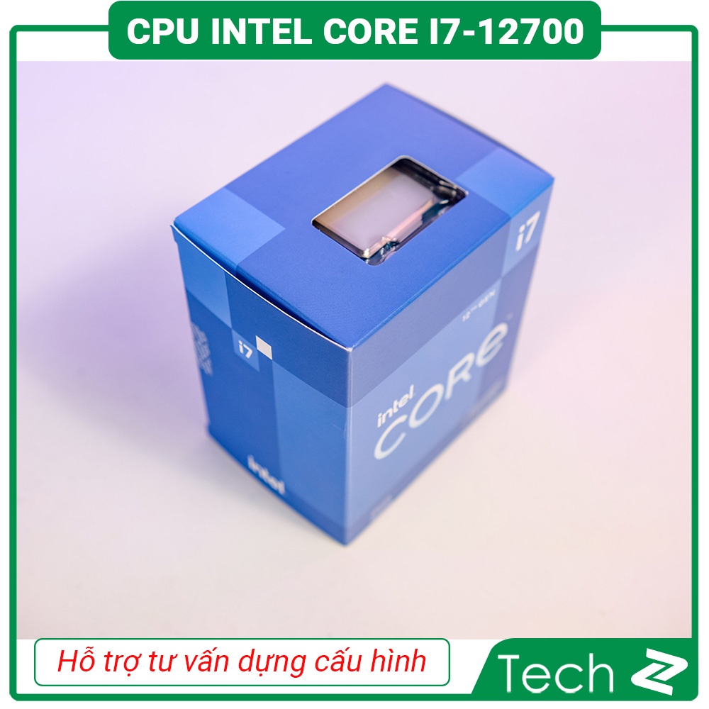 CPU Intel Core i7 12700 Box Chính Hãng Bảo Hành 3 Năm
