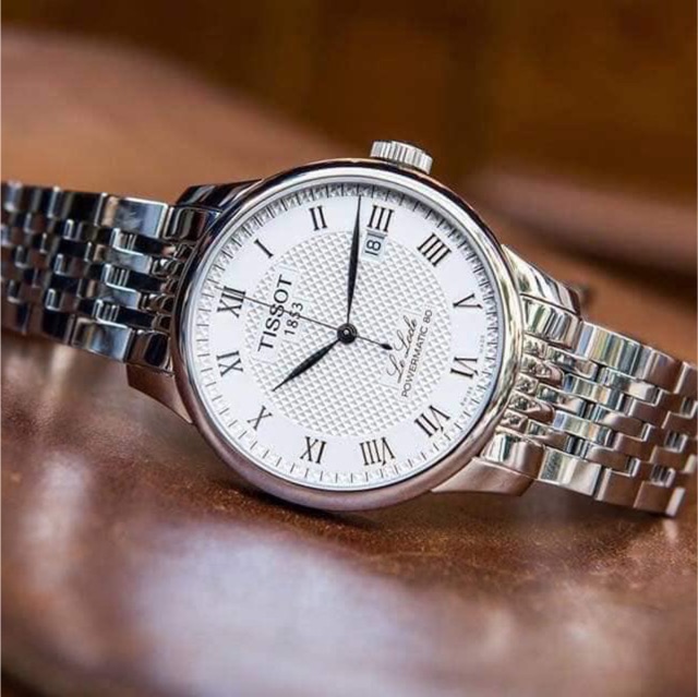 Đồng hồ nam Tissot 1853 Le Locle T006.407.11.033.00 39mm máy cơ Automatic, kính Sapphire, cỗ máy độc quyền Powermatic 80