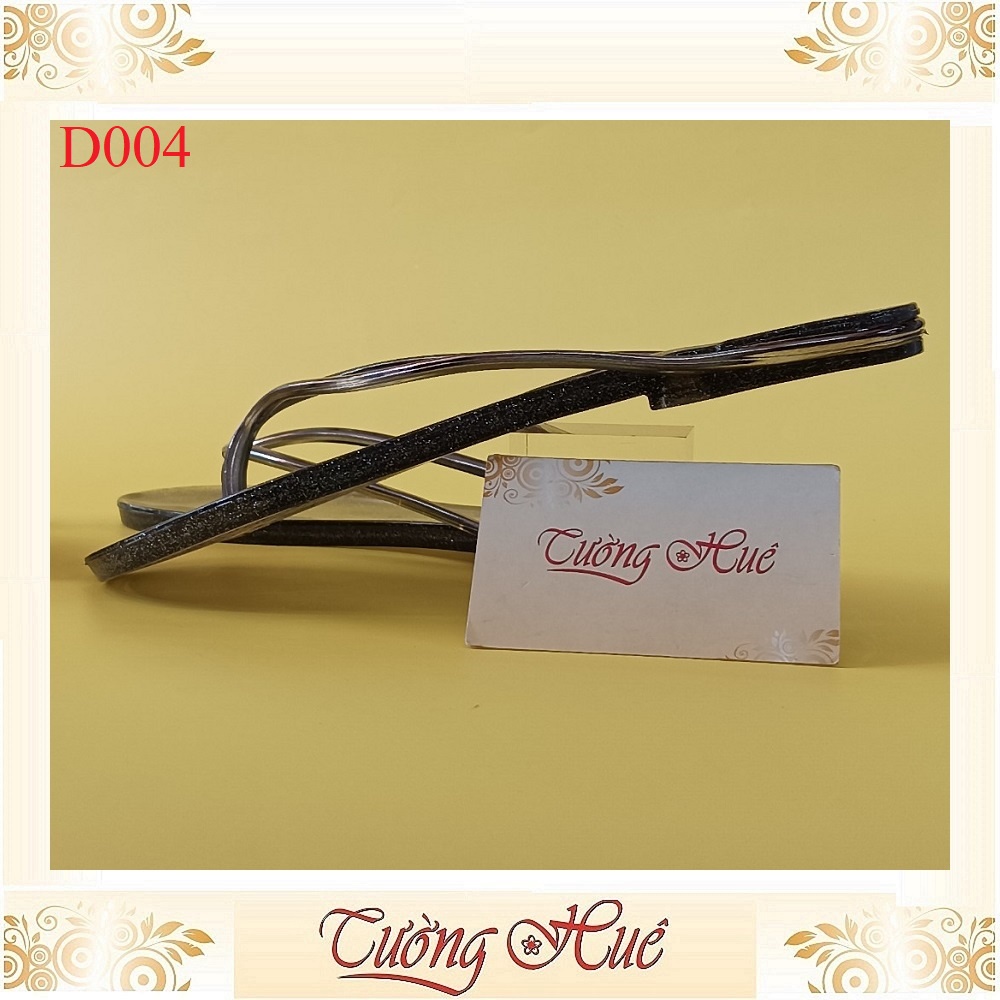 Dép Kẹp Trong Kim Tuyến Thời Trang Phong Cách Nhẹ Nhàng Trẻ Trung