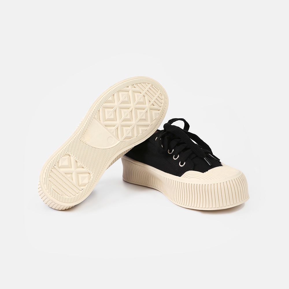 Giày nữ thể thao buộc dây MIORR cá tính đế cao 4cm MG757-1