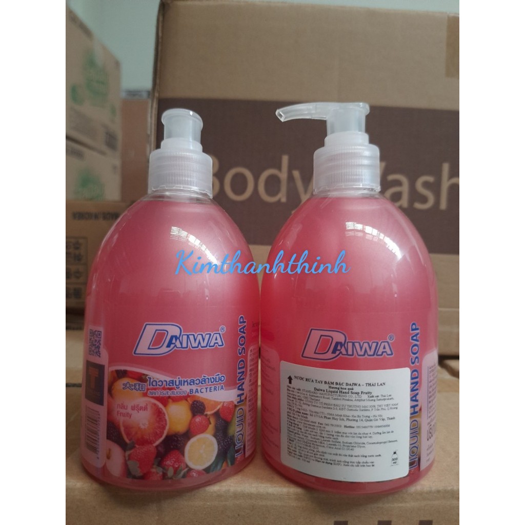 (KTT) Nước rửa tay đậm đặc DAIWA chai 500 ml | BigBuy360 - bigbuy360.vn