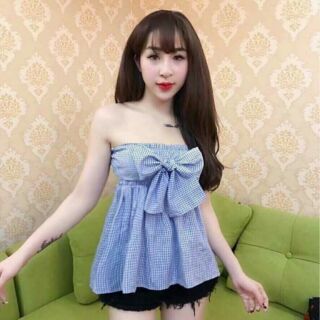 Áo nơ cúp ngực