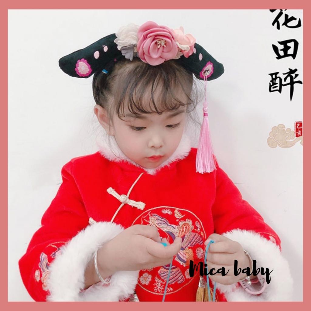 Bờm cách cách, phi tần dễ thương cho bé gái Mica Baby BD07