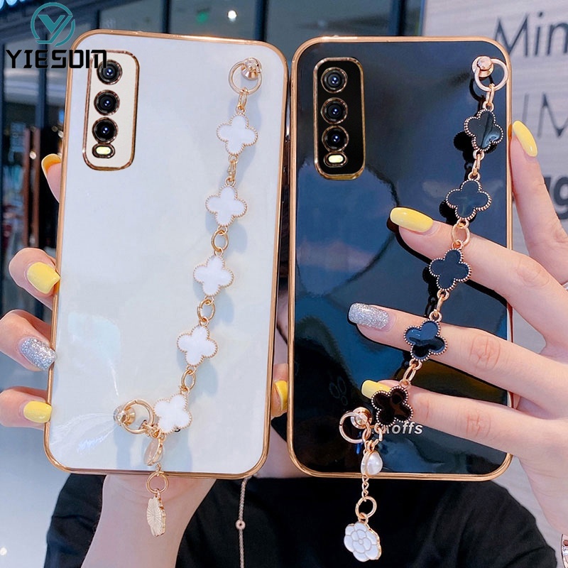 Ốp Điện Thoại Silicon Mềm Hình Chiếc Lá Cho Vivo Y20 Y20S Y12S Y21 Y21T Y21S Y21A Y33S Y33T Y15A Y15S Y01 Y75 T1 Y17 Y15 Y51 Y51A Y19 Y50 Y30 Y30i