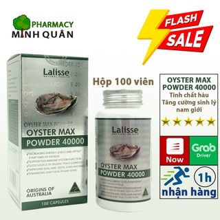Viên uống hàu ÚC LaLisse Oyster Max powder 40000 (hộp 100 viên)
