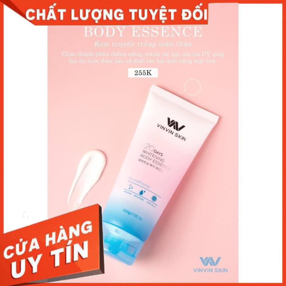 Kem Body truyền trắng [Whitening Body Essence] - VinVin Skin