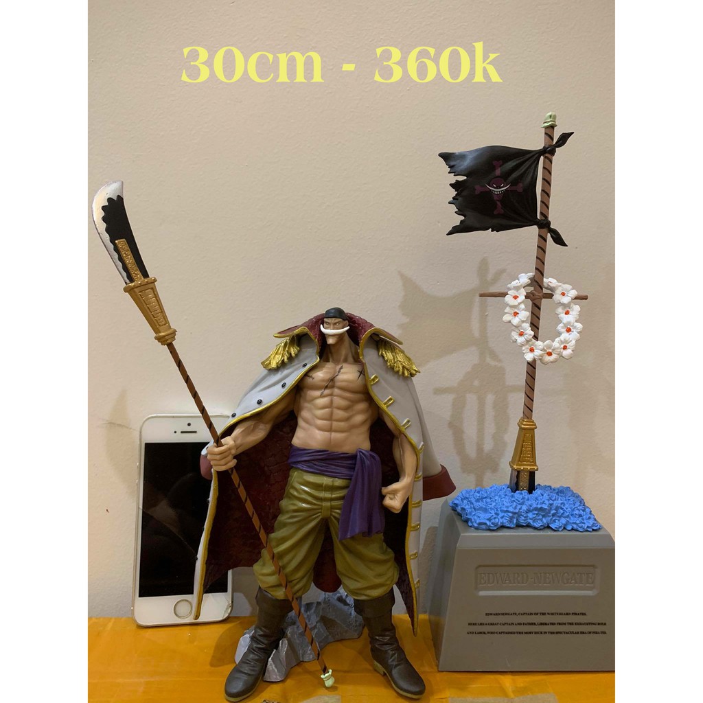 [ Có sẵn - 30 cm ] Mô hình Figure Tứ Hoàng Râu Trắng One piece [ Siêu Nét ]