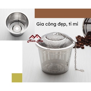 Dụng cụ lọc trà, lọc gia vị nấu thép không gỉ, nhiều kích thước - I006, I040