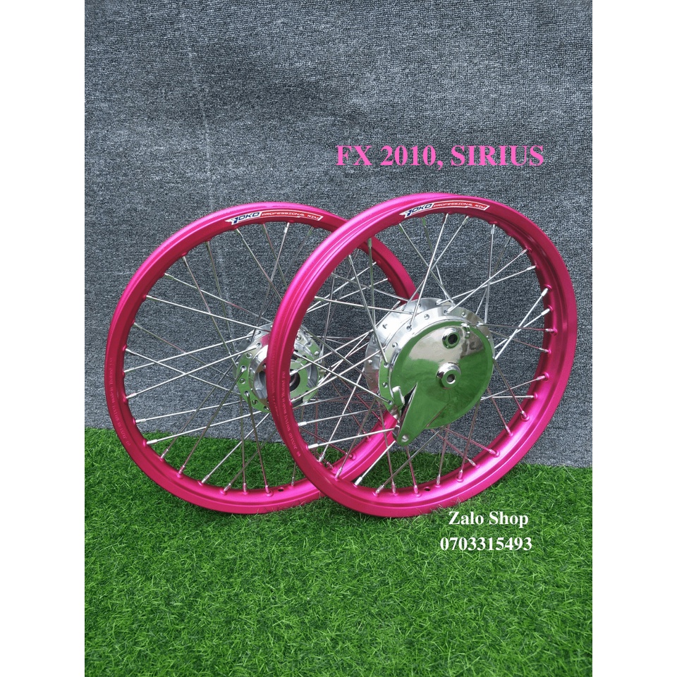 CẶP BÁNH CĂM FX 2010 , SIRIUS NIỀNG YOKO KÈM MÁ ĐÙM MẠ CROM