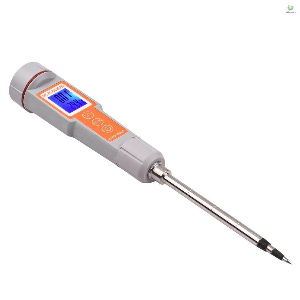 Máy Kiểm Tra Đất Trồng Cây 3 Trong 1 EC / TDS / Nhiệt Độ Có Màn Hình Nền Tiện Dụng Cho Nhà Kính / Nông Trại