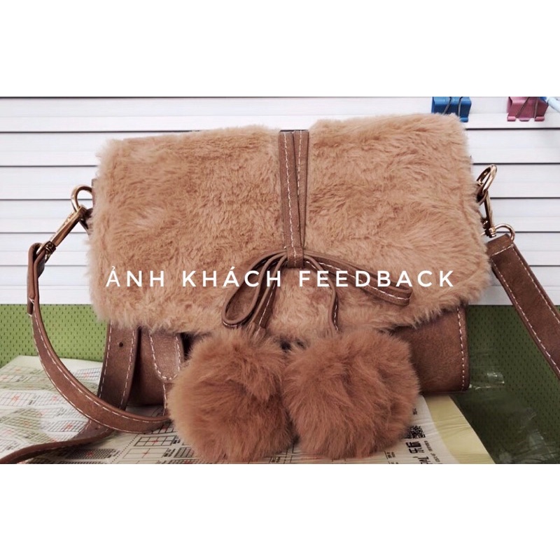 Túi nơ quả bông